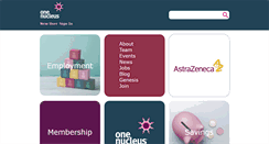 Desktop Screenshot of onenucleus.com